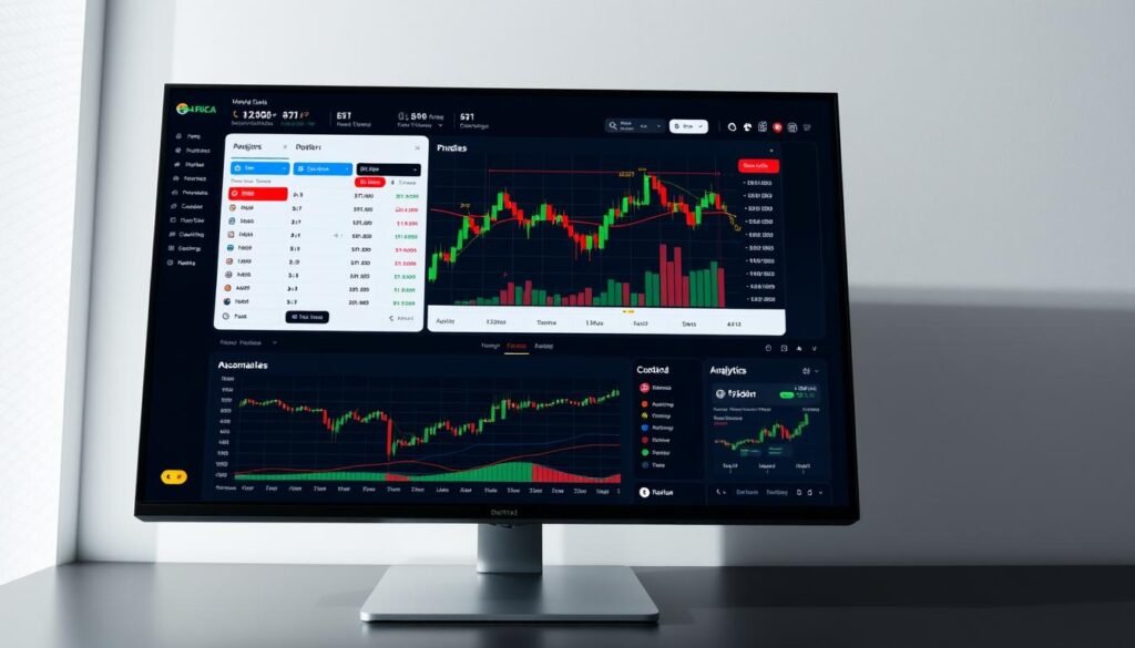 Trading platform interface