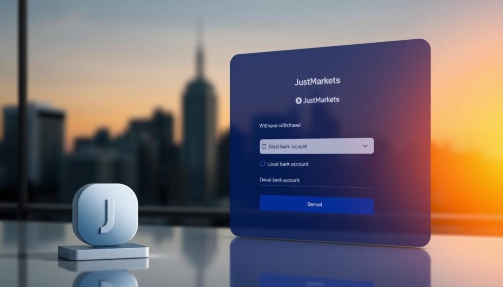 Withdrawal JustMarkets via Bank Lokal