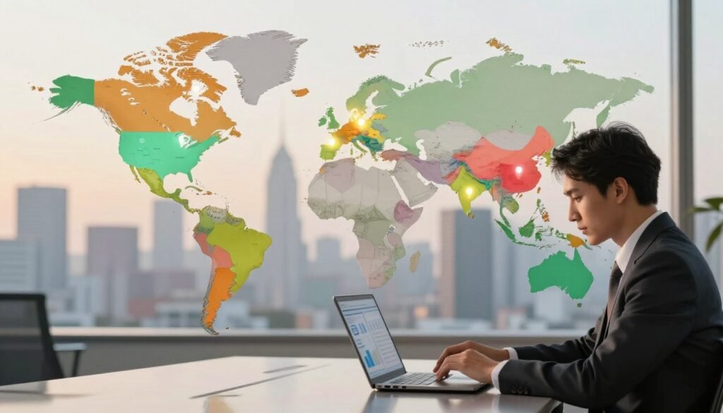 जस्टमार्केट ग्लोबल प्रेजेंस