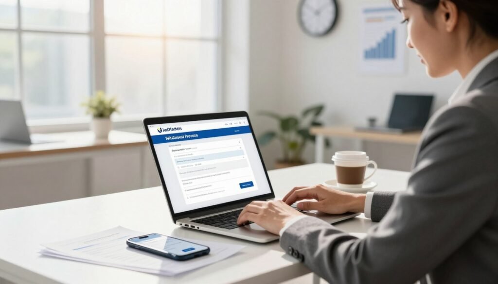 JustMarkets withdrawal process