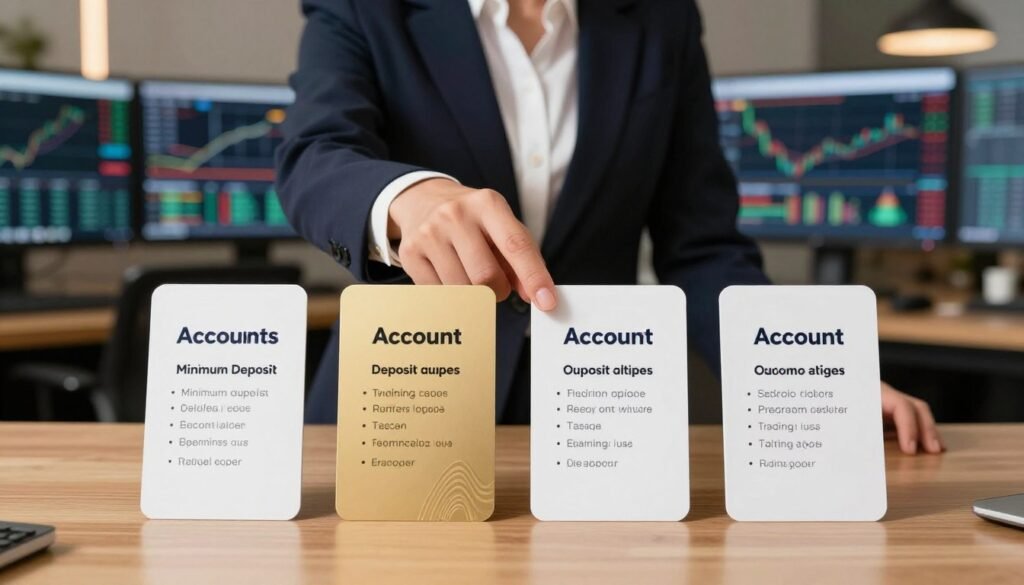 Justmarkets account types