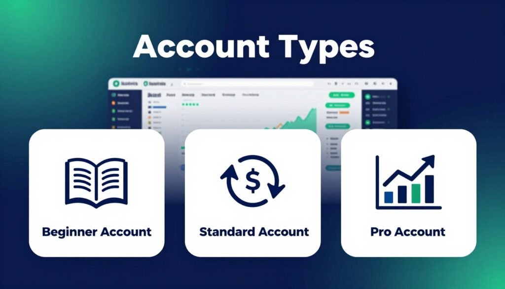 Justmarkets account types